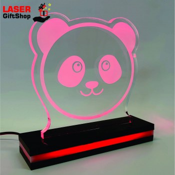 LED Lampa panda 3